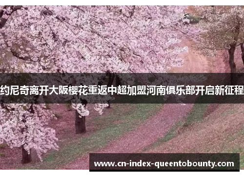 约尼奇离开大阪樱花重返中超加盟河南俱乐部开启新征程 约尼奇离开大阪樱花重返中超加盟河南俱乐部开启新征程